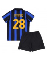 Inter Milan Benjamin Pavard #28 Domácí dres pro děti 2026-27 Krátký Rukáv (+ trenýrky)